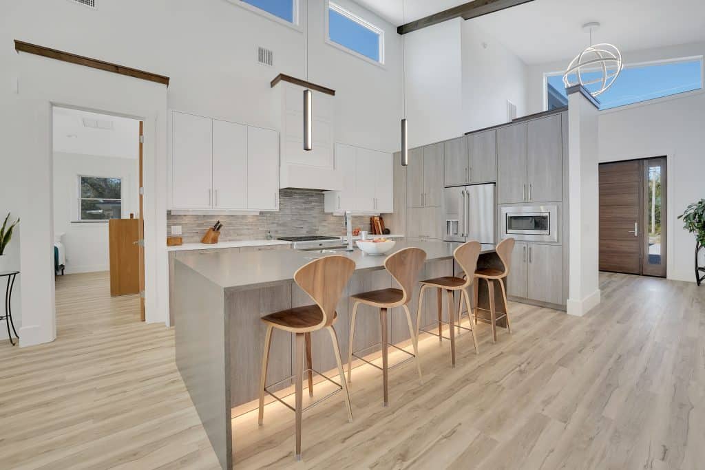Tubridy kitchen with open floor plan designed and constructed by Rita Jones Construction in Panama City Florida