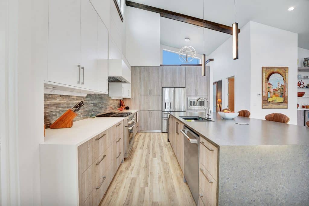 Tubridy kitchen with open floor plan designed and constructed by Rita Jones Construction in Panama City Florida
